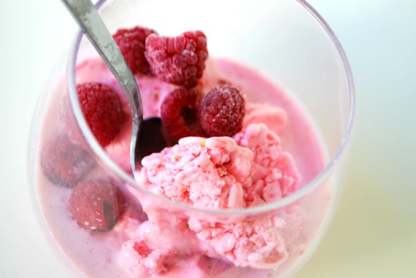 Protein Strawberry Ice Cream 9